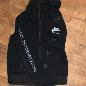 Nike international full zip hoodie